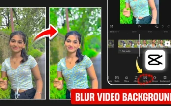 Background Blur Video Editing In Capcut