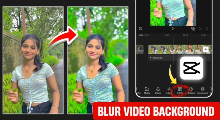 Background Blur Video Editing In Capcut