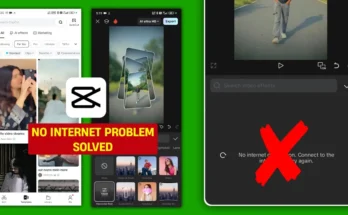 Capcut No Internet Connection Problem Fix