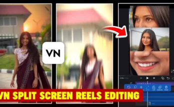Trending Split Screen Video Editing In Vn App